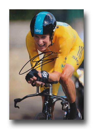 Bradley wiggins hand - hand, signed