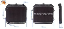 FORD CAPRI MK3 RADIATOR V6