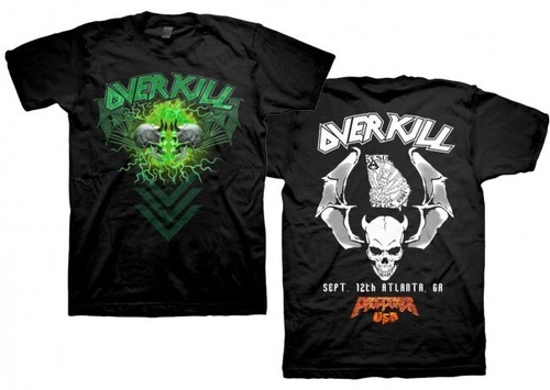 Overkill wda tour atlanta - overkill,