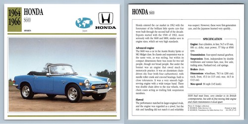 Honda s600 1964 - honda,