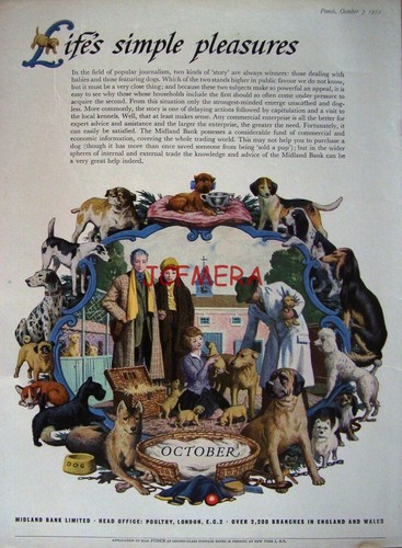 1959 midland bank advert - advert, print