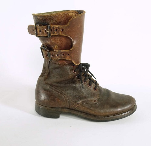 M43 men vintage army boots - vintage,