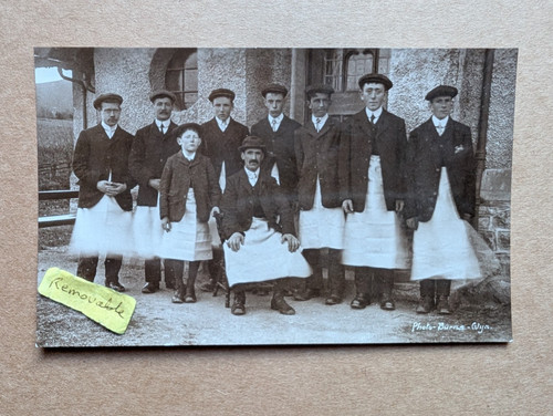 Old photo men - old, workers