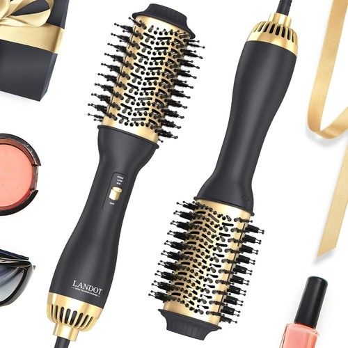 Hair dryer brush hot - dryer, blow