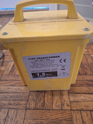 110v site transformer 5kva - transformer, 1.5kva