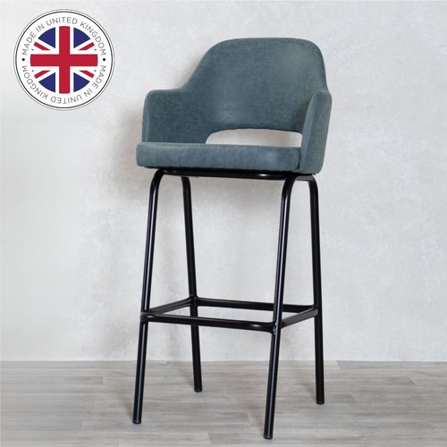 Blue bar stool - blue,