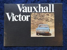 VAUXHALL VICTOR 1970 VINTAGE CAR BROCHURE - EXCELLENT CONDITION