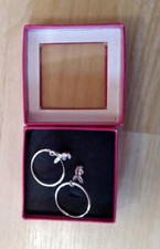PLAYBOY BUNNY HOOPS EARRINGS