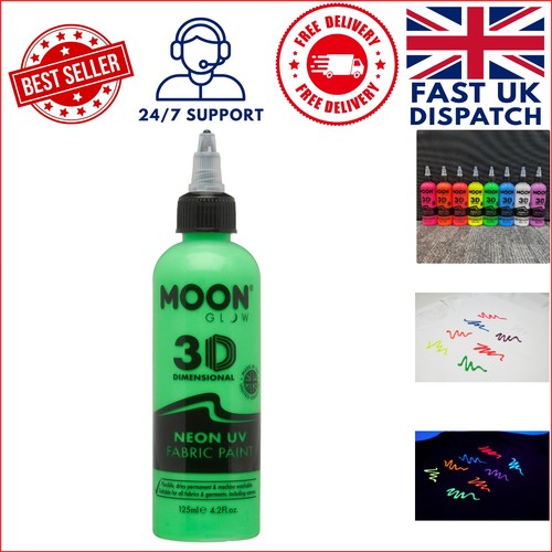 Bright neon fabric paint - uv,