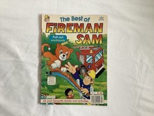The Best Of  FIREMAN SAM, REDAN COMIC Magazine, Issue No 4 + Pull Out Workbook