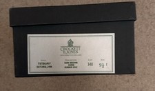 Crockett & Jones Tetbury Dark Brown Suede Boots Size 9.5UK