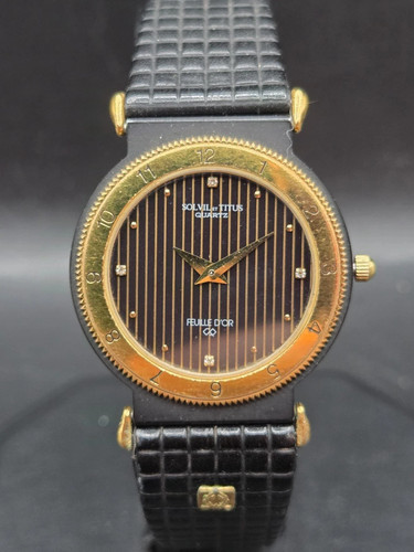 Solvil titus watch feuille - et,