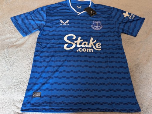 Everton home football shirt - everton,