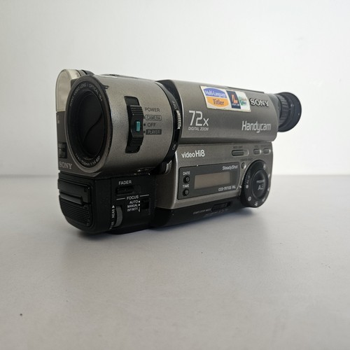 Sony ccd tr713e hi8 - sony, tape