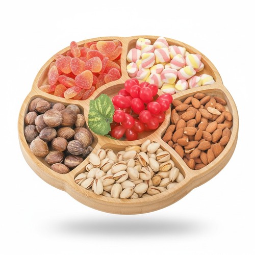 Bamboo lazy susan - susan, tray