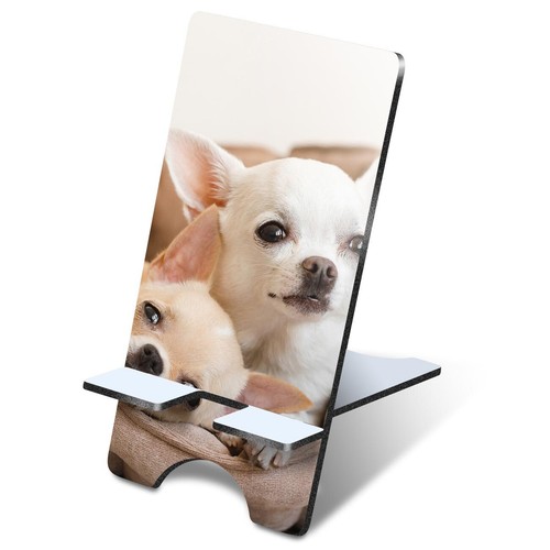 Mdf mobile phone stand pair - phone,