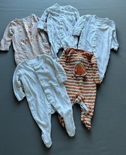 Newborn Baby Girl Clothes Bundle 3-6 Months Kids Outfit Set Bodysuits 5 Pieces