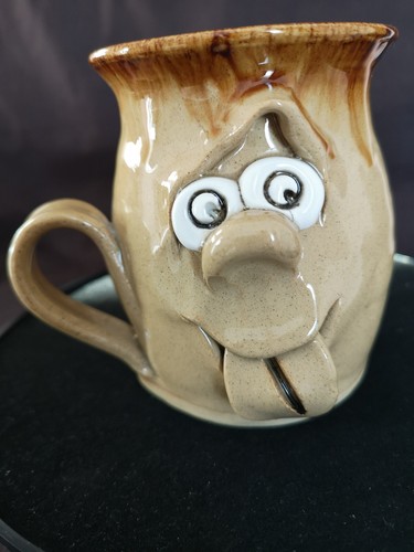 Vintage ugly mug pottery - ugly,