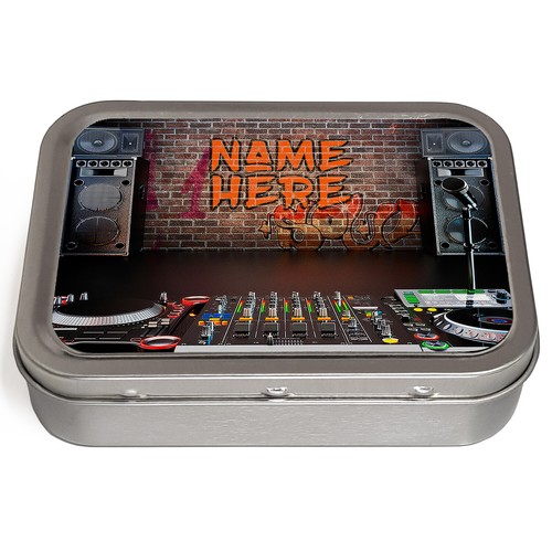 Personalised tobacco tin - personalised,