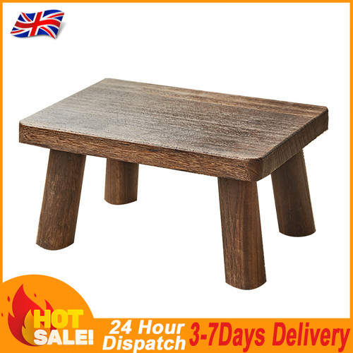 Wooden stool shoe - stool,