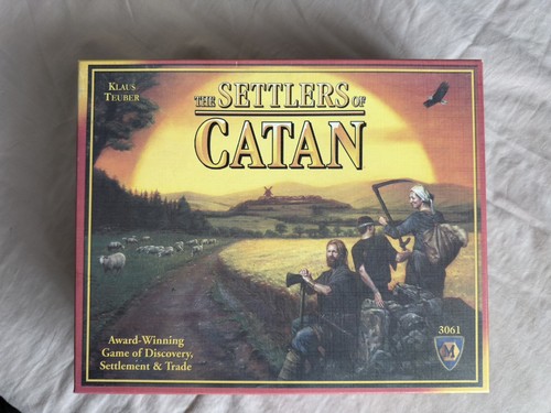 Catan board game card - board, games