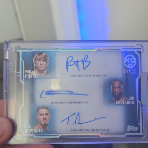 Topps knockout ufc pea - ufc, tt-pea