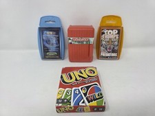 Games Bundle x4 Monopoly Deal Card Game Shuffle Edition, UNO & Top Trumps