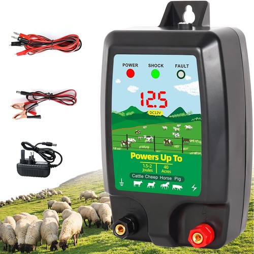 Electric fence energiser - energiser, 12v