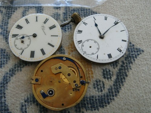 Job lot pocket fusee - fusee, watch