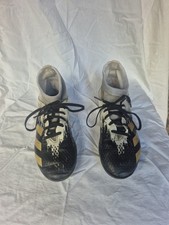 Adidas Predator Black/white/gold  Football Boots Size 3
