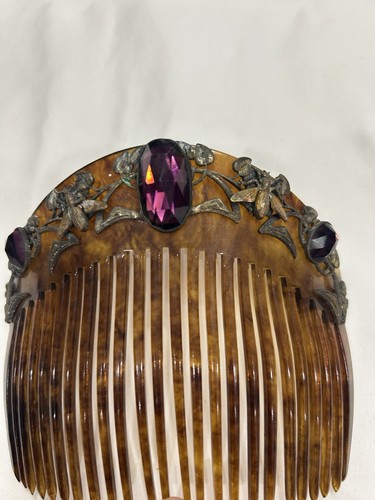 Antique faux tortoise - antique, hair