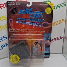 Star Trek Innerspace BORG Ship Attack Cube & Assimilate Mini Playset Sealed