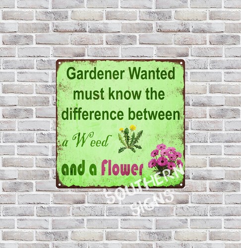 Gardener wanted weed - weed, flower