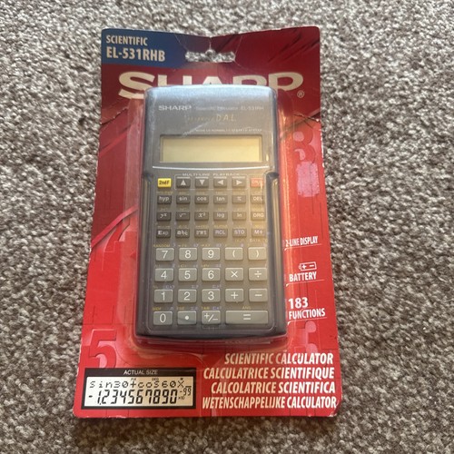 Sharp 531 rhb scientific - sharp,