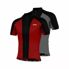 Mens Cycling Jersey Half Sleeve Biking Top Breathable Fabric HiViz Biking Top uk