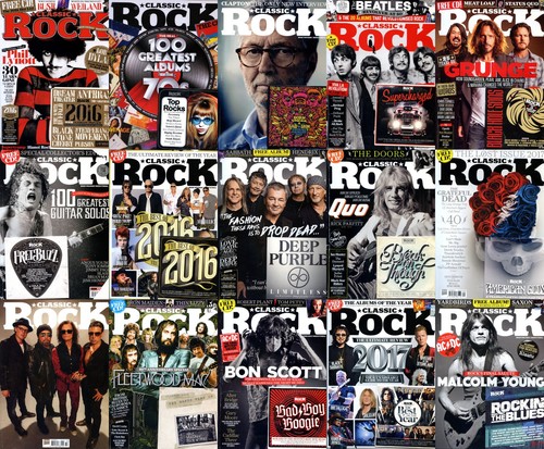 Classic rock music magazine - rock,