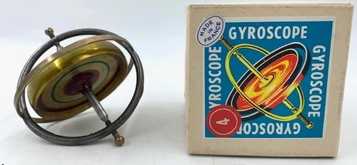 Vintage metal gyroscope made - metal,