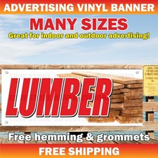 LUMBER Advertising Banner