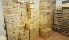 MIXED SIZE FRENCH ITALIAN WOODEN WINE PORT CHAMPAGNE CRATE BOX  