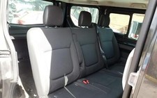 SEATS OPEL VAUXHALL VIVARO B MINI BUS SECOND ROW BENCH 2015