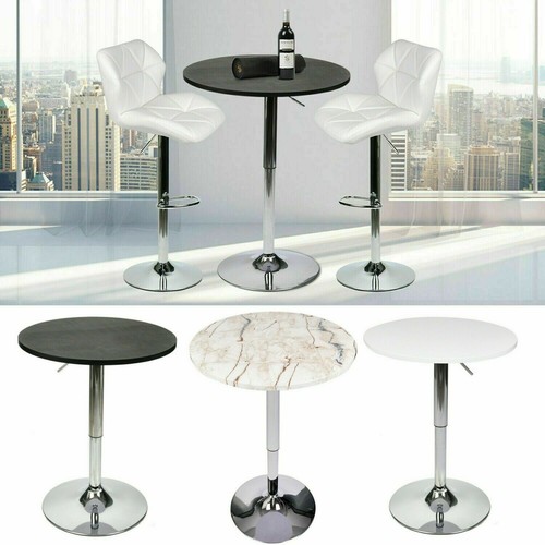 Adjustable round pub - round, table