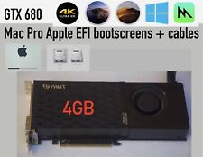 GTX 680 4GB NVidia Mac Pro Apple EFI bootscreens + cables