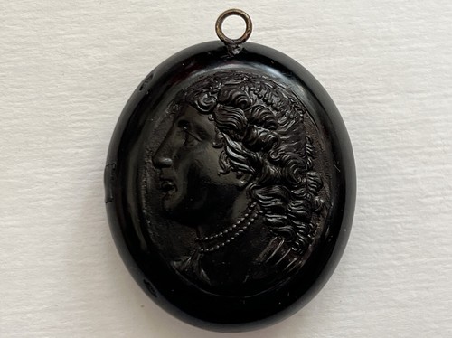 Antique victorian deco cameo - victorian,