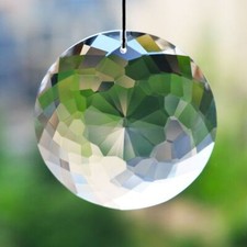 Hanging Crystals Suncatcher Prism Pendant Stained Glass Window Hanging  Garden