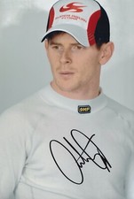 Anthony Davidson Hand Signed