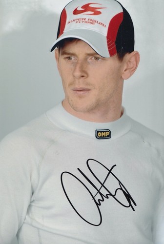 Anthony davidson hand - anthony, signed