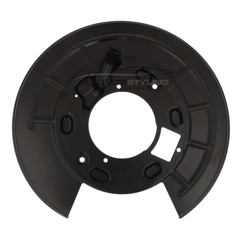 Rear brake disc dust - disc, shield