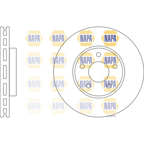 Brake discs vented for ford - discs,
