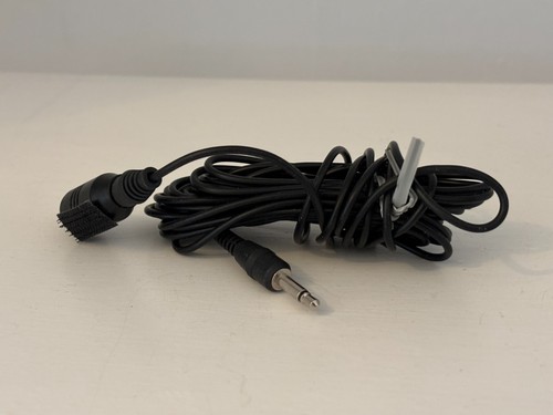 Black wired lavalier - black,