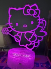 3D Hello Kitty LED Night